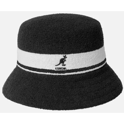 Navy Blue Bermuda Stripe Bucket Hat - Kangol Reference: 21562| Traclet Hat Shop