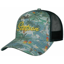 Aloha Print Trucker Cap - Stetson