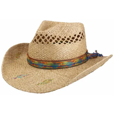 Chapeau Denver Western Paille Naturelle - Stetson Reference : 21580 | Chapellerie Traclet