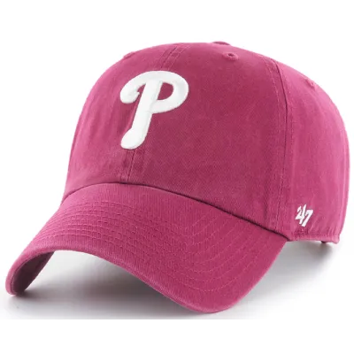 Casquette MLB Philadelphie Phillies Cardinal - 47 Brand Reference : 21586| Chapellerie Traclet