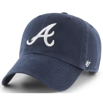MLB Atlanta Braves Blue Strapback Cap - 47 Brand  Reference: 21588| Traclet Hat Shop