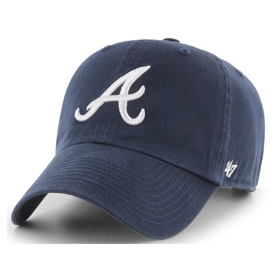 MLB Atlanta Braves Blue Strapback Cap - 47 Brand