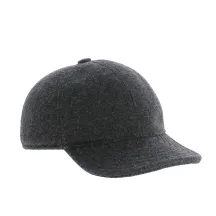 Casquette baseball gris avec cache oreilles - Teflon