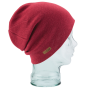 The Julietta Burgundy Beanie - Coal