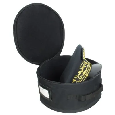 Black Valet & Military Cap Box - Traclet Reference: 21618 | Chapellerie Traclet