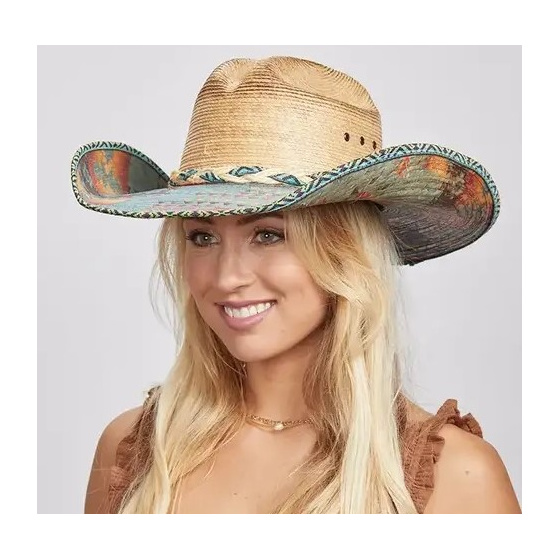 Chapeau Cowboy Cassius Paille Naturelle - Head'nHome