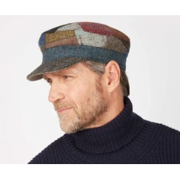 Malahide Patchwork Sailor Cap - Hanna Hats