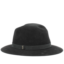 Borsalino Allegro Rain Proof Hat in Black