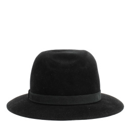 Borsalino Allegro Rain Proof Hat in Black