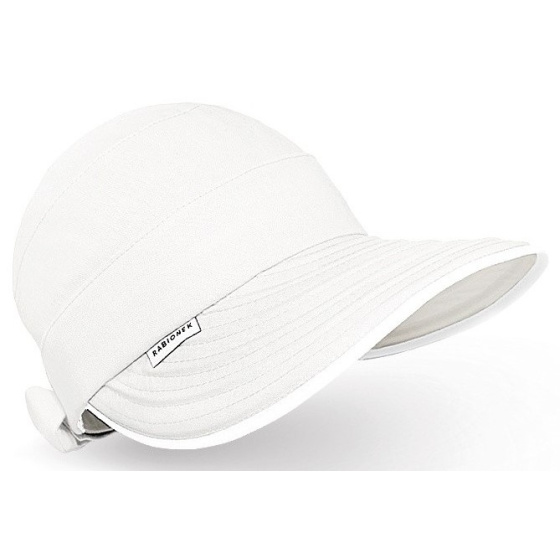 Inez Linen Large Visor Cap - Traclet