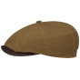 Hatteras Bremen Cotton & Linen Cap Brown - Stetson