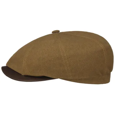 Casquette Hatteras Brême Coton & Lin Marron - Stetson