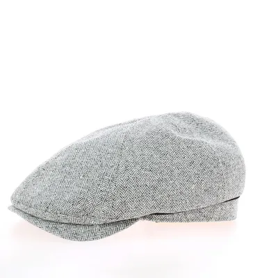 Casquette béret Portland en Tweed à Chevrons – Göttmann