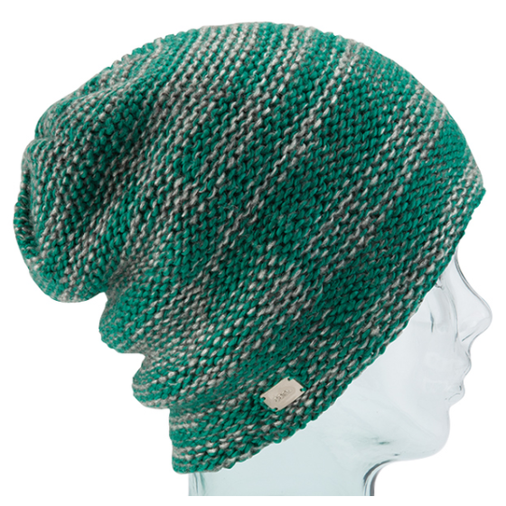 The Pia Emerald Beanie - Coal