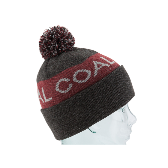 The Team Heather Black Coal Beanie