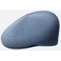 Kangol Tropic 504 Flat Cap Blue Denim