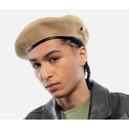 Beige Tropic Monty Beret - Kangol