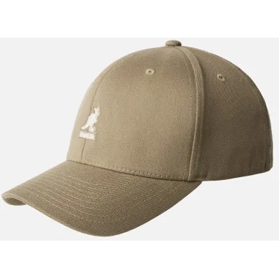 Wool Baseball Flexfit Cap Taupe - Kangol Reference: 21704| Traclet Hat Shop