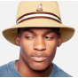 Kangol Stripe Lahinch Cotton Bucket Hat - Taupe