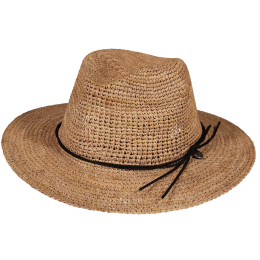 Brown Straw Celery Traveller Hat - Barts