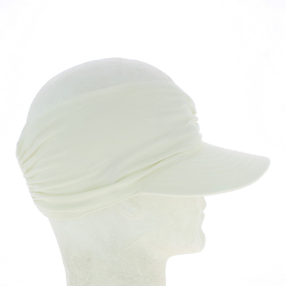 Ecru sandial visor cap - Taffta Collection