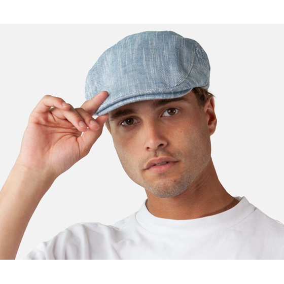 Blue Jarvis Flat Cap - Barts