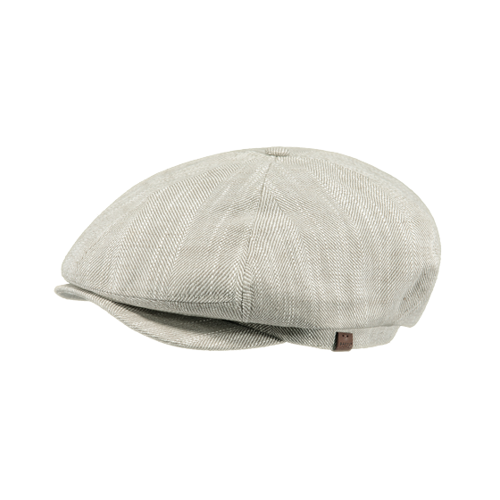 Jamaica Flat Cap Linen & Cotton Beige - Barts
