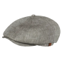 Jamaica Flat Cap Linen & Cotton Taupe - Barts