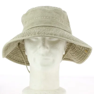 Bob River Coton Délavé Beige UPF50+