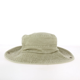 Washed Cotton River Bucket Hat Beige UPF50+