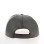 Classic Brown Nappa Leather Baseball Cap