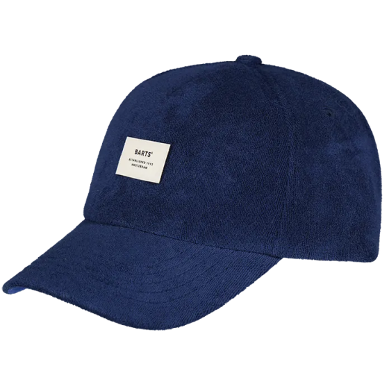 Navy Cotton Begonia Baseball Cap - Barts