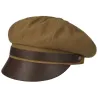 Stetson Brown Cotton & Linen Soft Riders Sailor Cap Reference: 21764 | Traclet Hat Shop