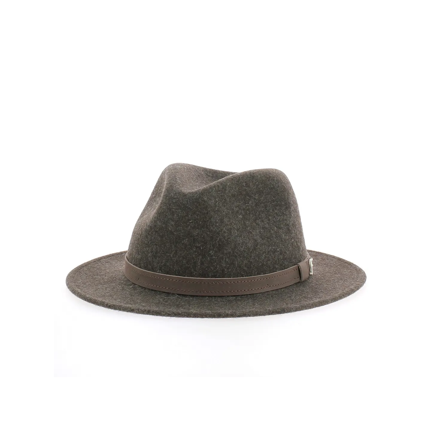 Chapeau Fléchet en feutre Marron