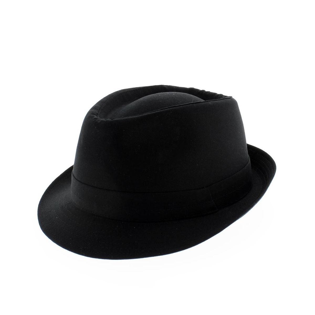 Trilby hat - Teton black Reference : 1776 | Chapellerie Traclet