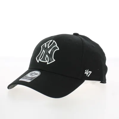 NY Yankees FIJI Black Cap – 47 Brand