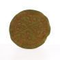 Olive Green-Red Embroidered Pakol