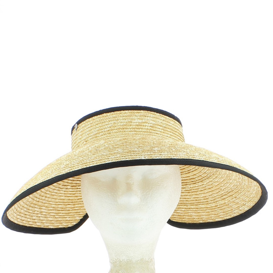 Panizza Natural Straw Visor