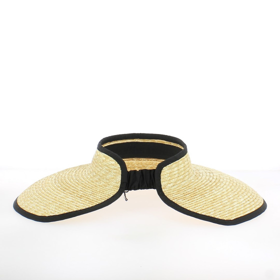 Panizza Natural Straw Visor