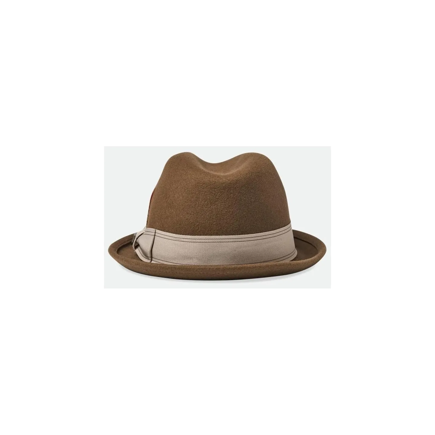 Chapeau Trilby Gain Feutre Laine Marron Désert - Brixton