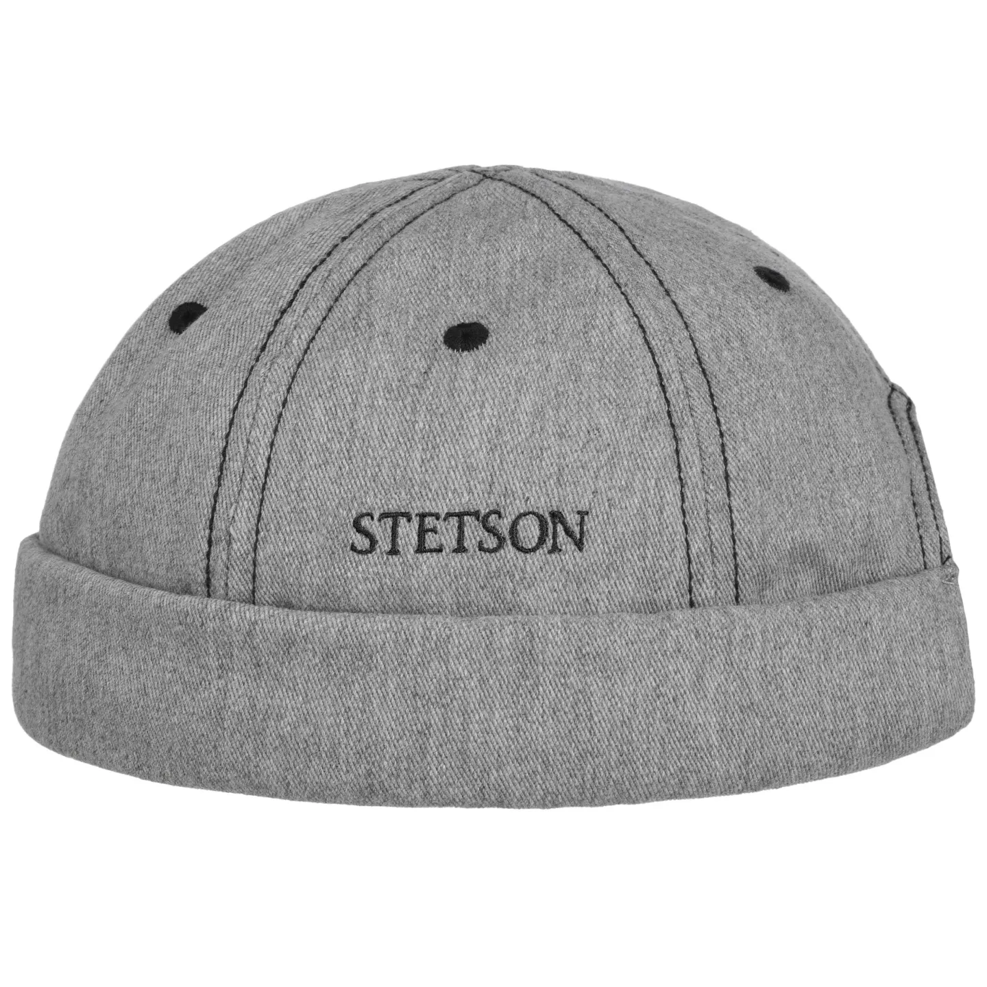 Bonnet Ocala Docker Mélangé Gris Clair UPF 40+ - Stetson