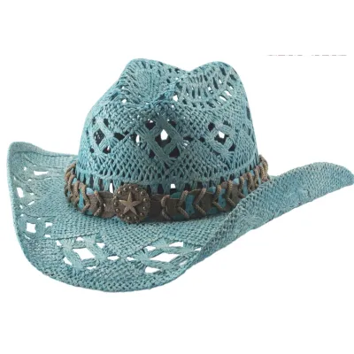 Chapeau Cowboy Femme Naughty Turquoise - Bullhide