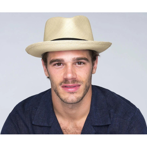 Natural Salter Panama Hat - Bailey