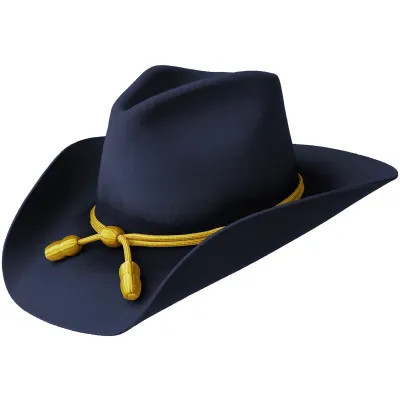 Chapeau Cavalry Confédéré Officier Feutre - Bailey
