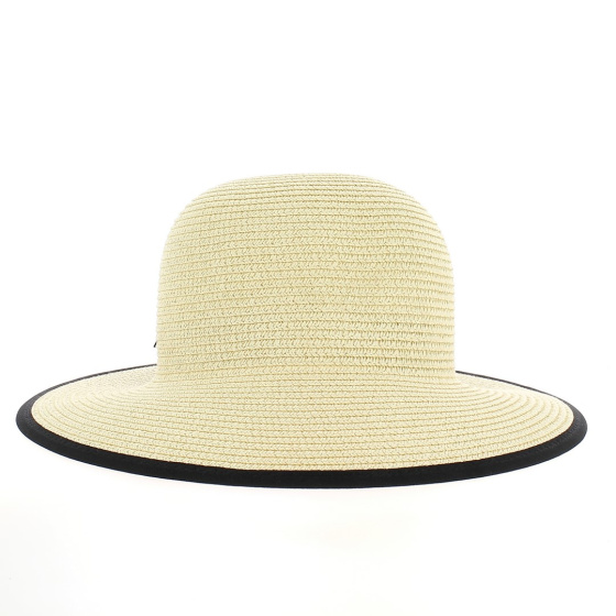 Chapeau Tessuto avec nœud noir Chapeau Tessuto avec nœud noir