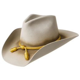 Confederate Cavalry Officer Silver Gray Felt Hat - Bailey
