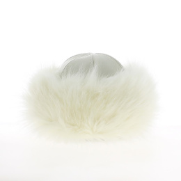 White Russian Ushanka for Women