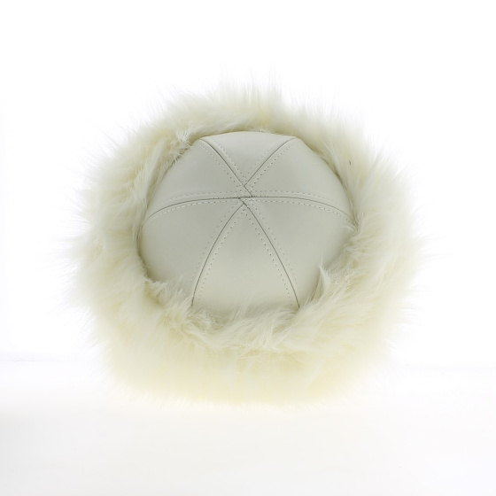 White Russian Ushanka for Women