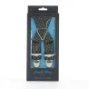 Smart Paris Black & Gold Luxury Suspenders
