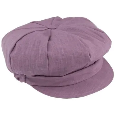 Mauve Newsboy Ballooncap - Traclet - Traclet Reference: 21358| Traclet Hat Shop